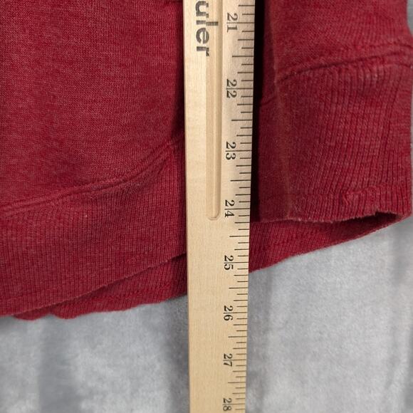 Razorbacks Hoodie Womens Medium Sweatshirt Pullover Arkansas Hogs Red Sports - Picture 7 of 9